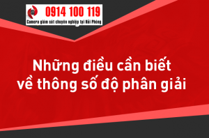 Những điều bạn cần biết về thông số độ phân giải