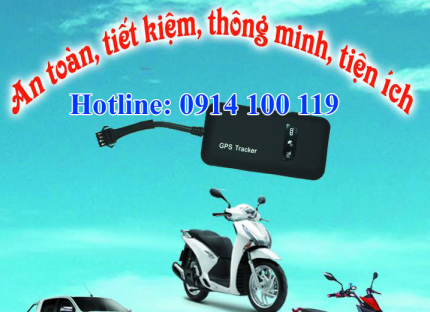 Thiết bị định vị trên xe ô tô, xe máy