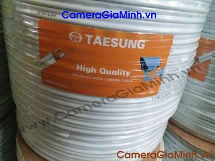 Dây cáp camera taesung liền nguồn