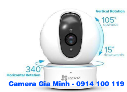 CAMERA EZVIZ WIFI XOAY THÔNG MINH CS-CV246 (C6C 720P)