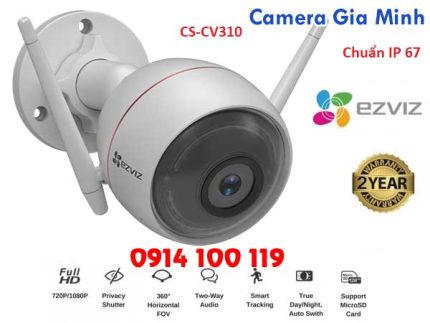 CAMERA EZVIZ WIFI NOÀI TRỜI CS-CV310 (C3W 720P) - Camera Hải Phòng