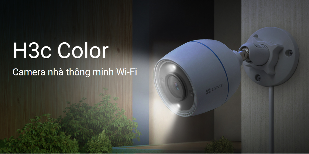 Camera Ngoài Trời Ezviz H3C 2MP (Color) - Camera GiaMinh