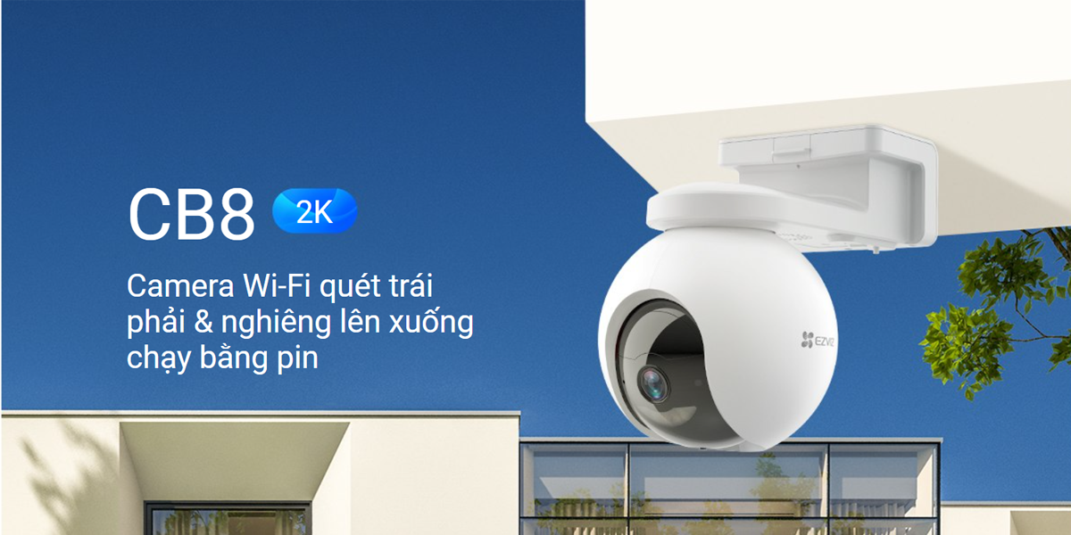 Camera Pin CB8 2K kết hợp với tấm sạc năng lượng mặt trời F (type C_4,2W) - 2 Camera Pin CB8 2K kết hợp với tấm sạc năng lượng mặt trời F (type C_4,2W) - Camera GiaMinh