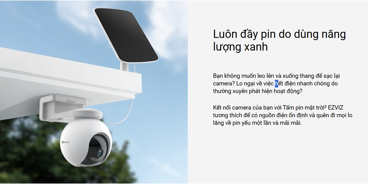 Camera Pin CB8 2K kết hợp với tấm sạc năng lượng mặt trời F (type C_4,2W) - 5 Camera Pin CB8 2K kết hợp với tấm sạc năng lượng mặt trời F (type C_4,2W) - Camera GiaMinh