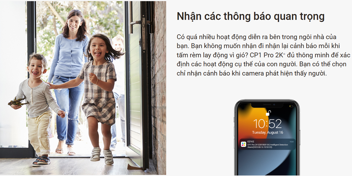 Camera Trong Nhà Ezviz CS-CP1 Pro 2K (4MP) - 3 Camera Trong Nhà Ezviz CS-CP1 Pro 2K (4MP) - Camera GiaMinh