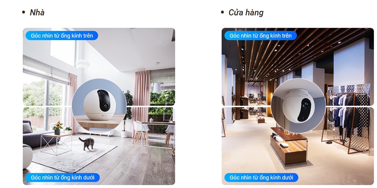 Camera Ống Kính Kép Trong Nhà Ezviz C60P 2K - 5 Camera Ống Kính Kép Trong Nhà Ezviz C60P 2K - Camera GiaMinh