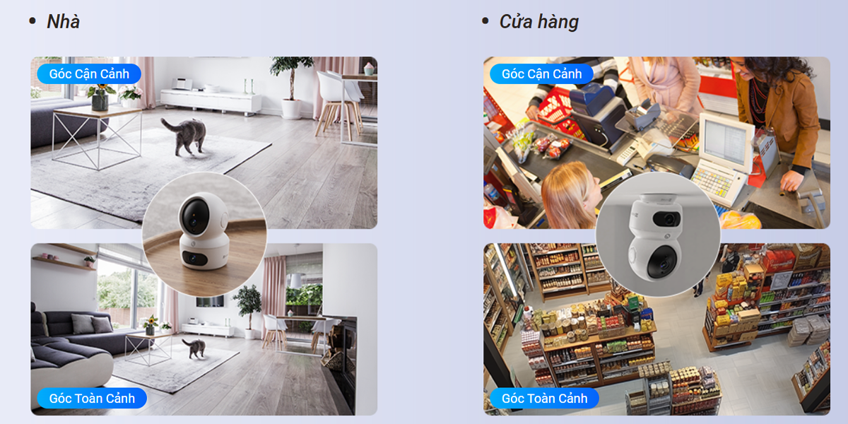 Camera Trong Nhà Ezviz H7C (8.0 MP) - 4 Camera Trong Nhà Ezviz H7C (8.0 MP) - Camera GiaMinh