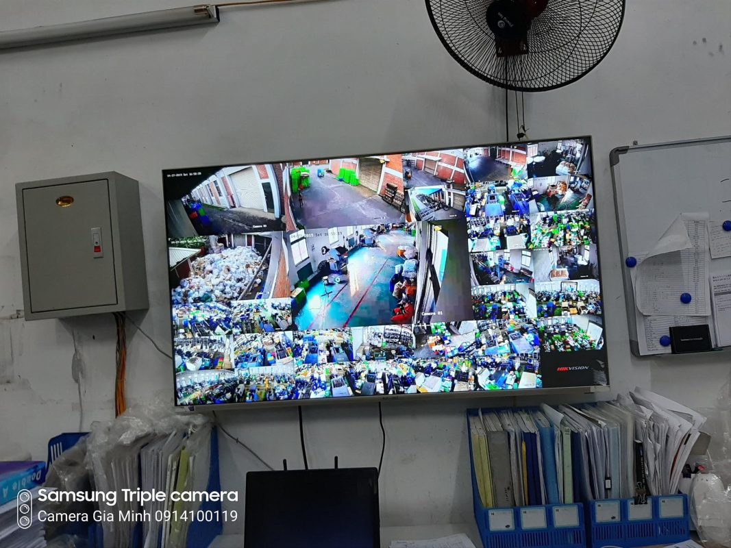 Lắp đặt camera cho nhà máy Trung Quốc tại Hải Phòng - Camera GiaMinh