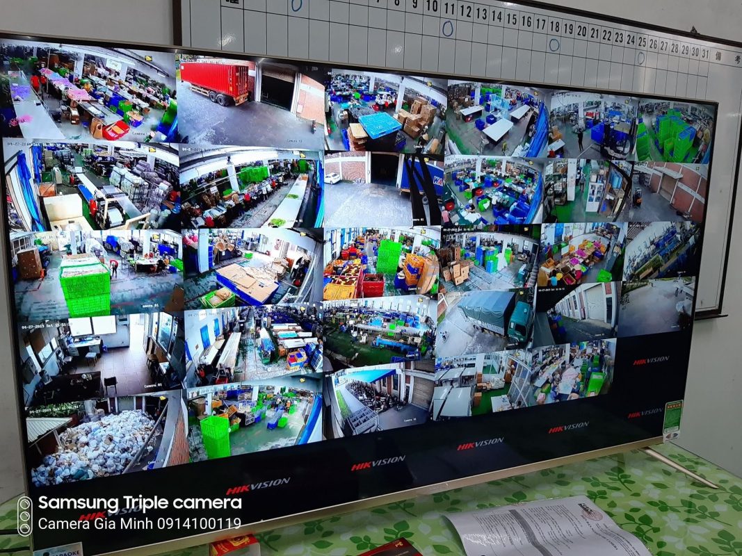 Lắp đặt camera cho nhà máy Trung Quốc tại Hải Phòng