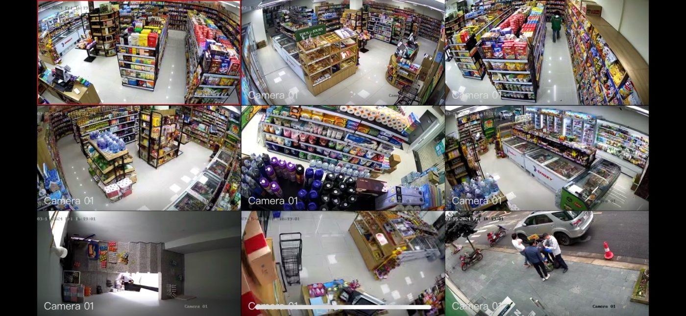 Lắp đặt camera cho cửa hàng Hàn Quốc tại Hải Phòng