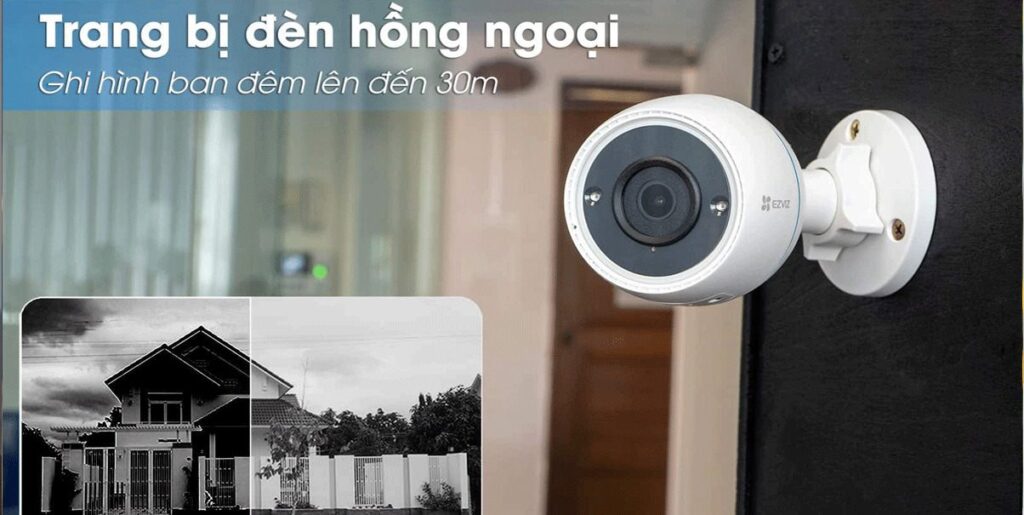 Camera Ngoài Trời Ezviz H3C 2MP - Camera GiaMinh