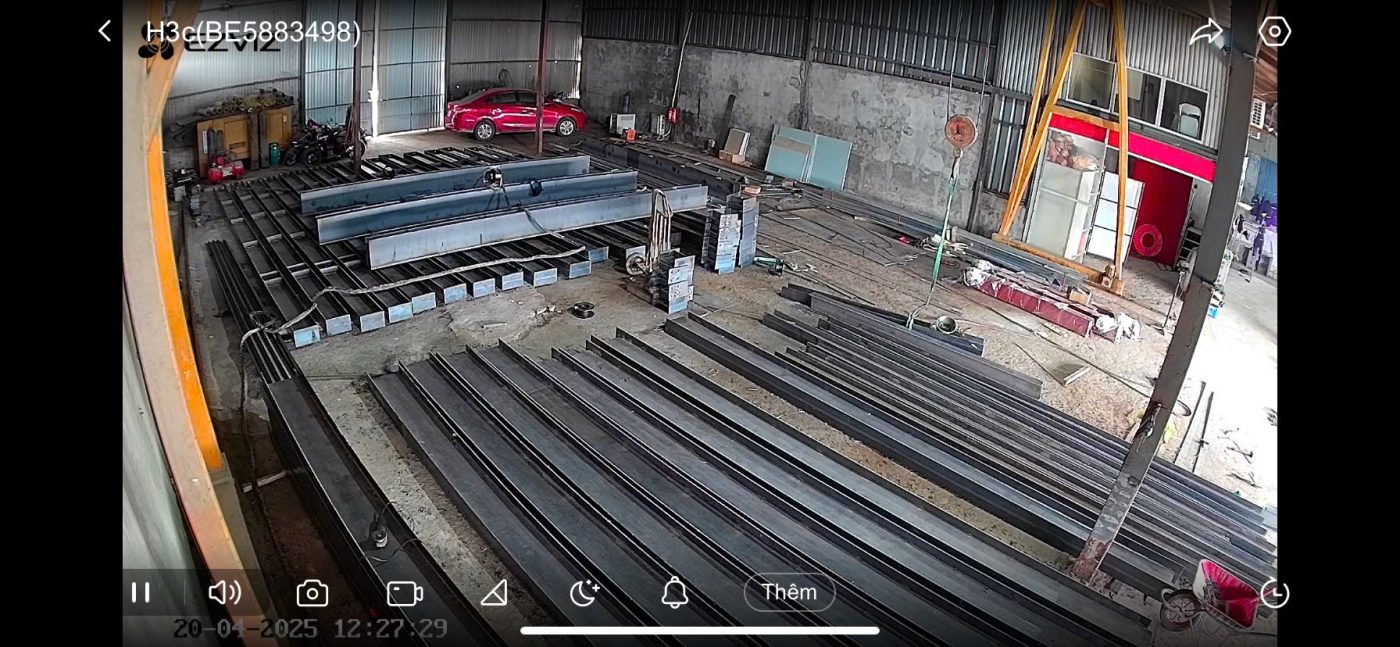 Lắp đặt camera nhà xưởng tại Hải Phòng